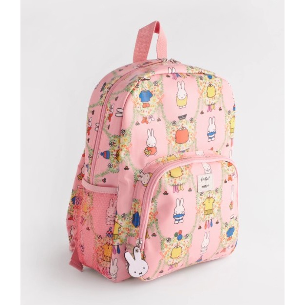 Cath Kidston Kids Large Classic Backpack Miffy Placement Pink