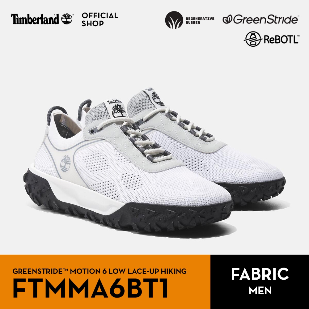Timberland Men's GREENSTRIDE™ MOTION 6 Low Lace-Up Hiking Shoe รองเท้าผู้ชาย (FTMMA6BT1)
