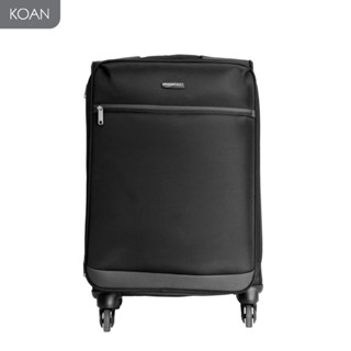 กระเป๋าเดินทาง Amazon Basics Softside Spinner - Black 25 นิ้…