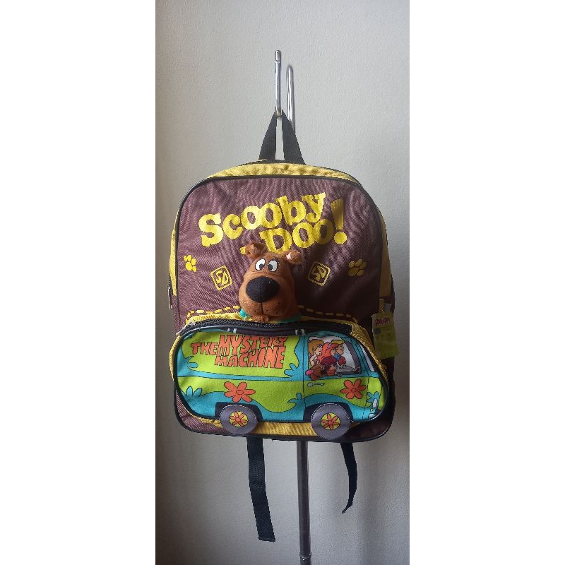 กระเป๋าเป้เดินทาง scooby-doo หิ้วได้ สะพายหลังได้ ขนาด 14 × 15 นิ้ว ของใหม่ป้ายห้อย