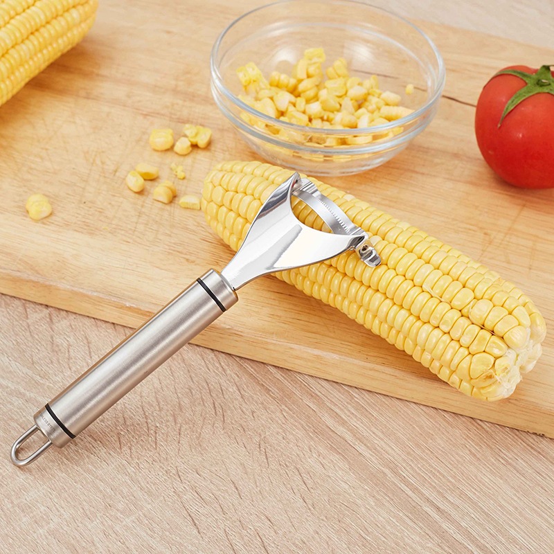 ที่ปอกข้าวโพด ที่ขูดเมล็ดข้าวโพด เครื่องแกะเมล็ดข้าวโพด ที่แกะข้าวโพด อุปกรณ์ครัว อุปกรณ์ปอกข้าวโพด เครื่องหันเมล็ด