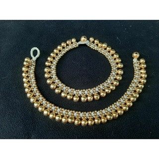 ข้อเท้ากระดิ่ง8มิ🌹👸🌹(1คู่=2เส้น)