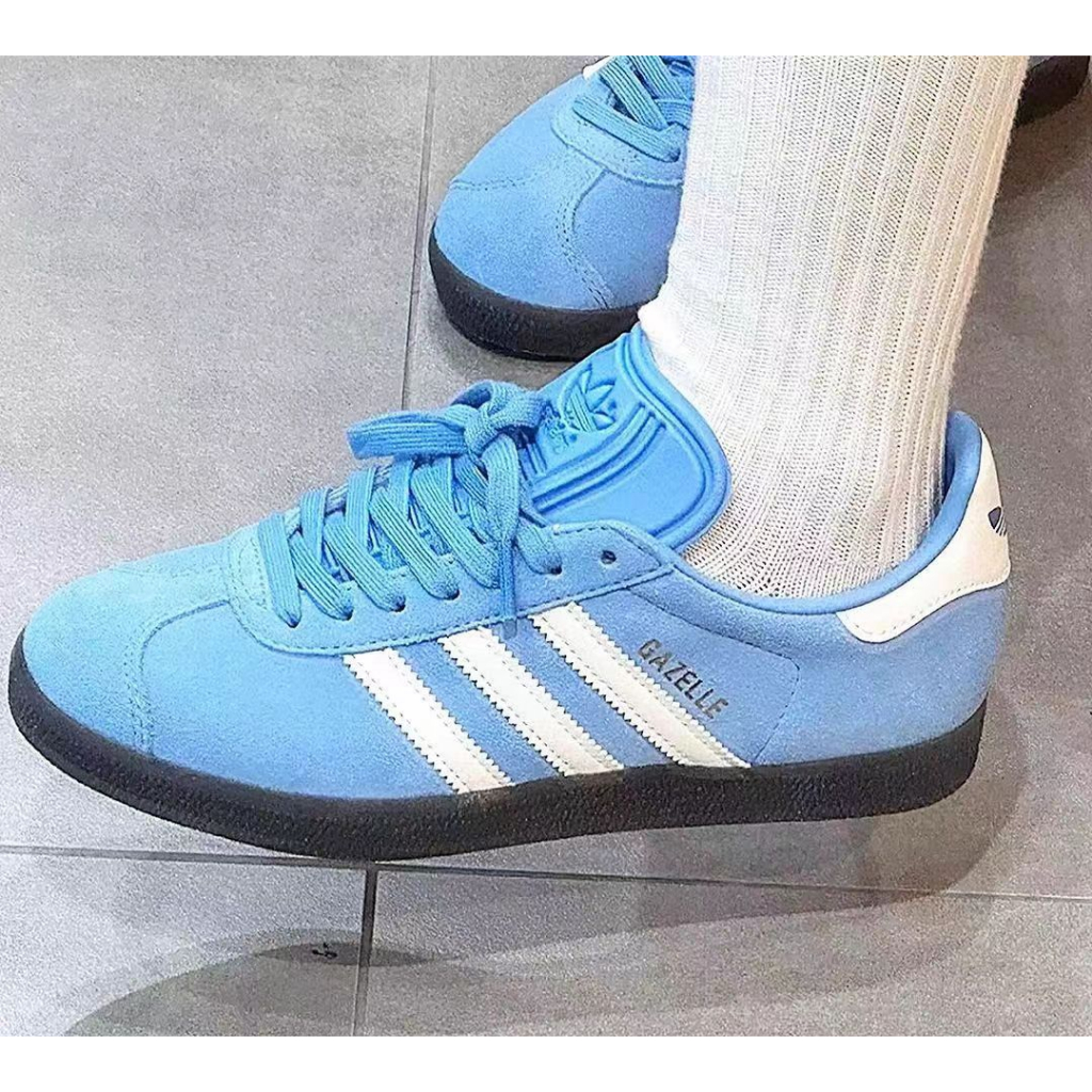 (ของแท้ 100%) adidas originals Gazelle  รองเท้าผ้าใบลำลองและสบายสำหรับผู้ชายและผู้หญิง