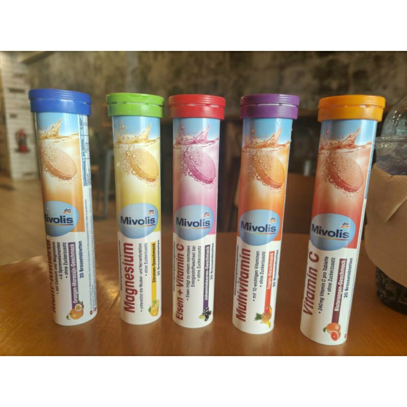 Mivolis วิตามินเม็ดฟู่