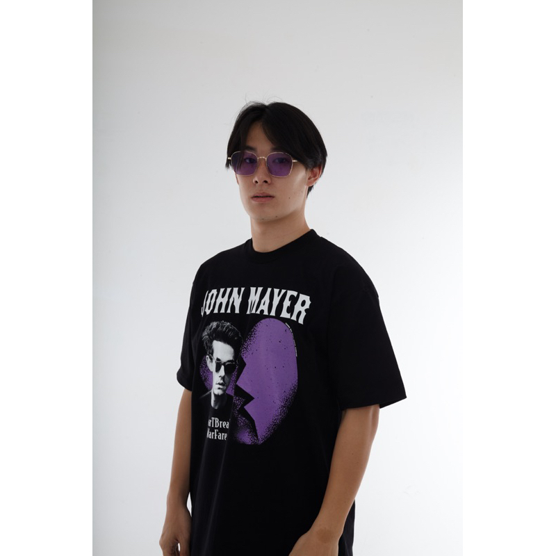 COSMICBKK เสื้อยืดลาย JOHN MAYER