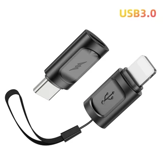 OWIRE อะแดปเตอร์ Type C เป็น Ios OTG สําหรับ IP 3A USB 3.0 625Mbps รุ่นเครื่องเสียง