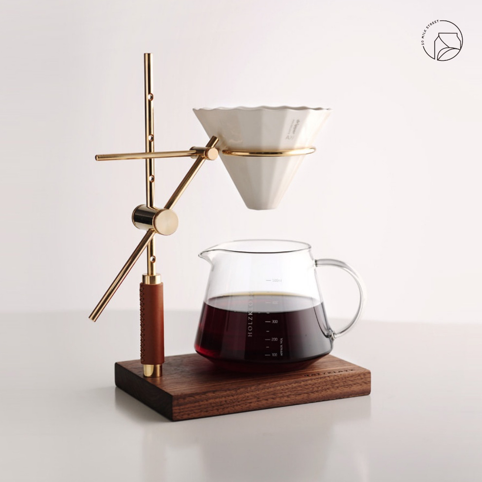 Holzklotz A27 Line Drip Stand Set Gold ชุดดริปกาแฟ ดริปเปอร์ กาแฟดริป เซ็ทดริปกาแฟ