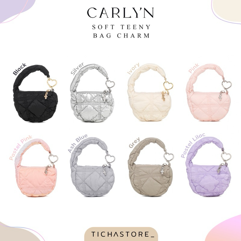 (พร้อมส่ง) Carlyn Soft Teeny Bag Charm (TH 1st Anniversary) ของแท้100%