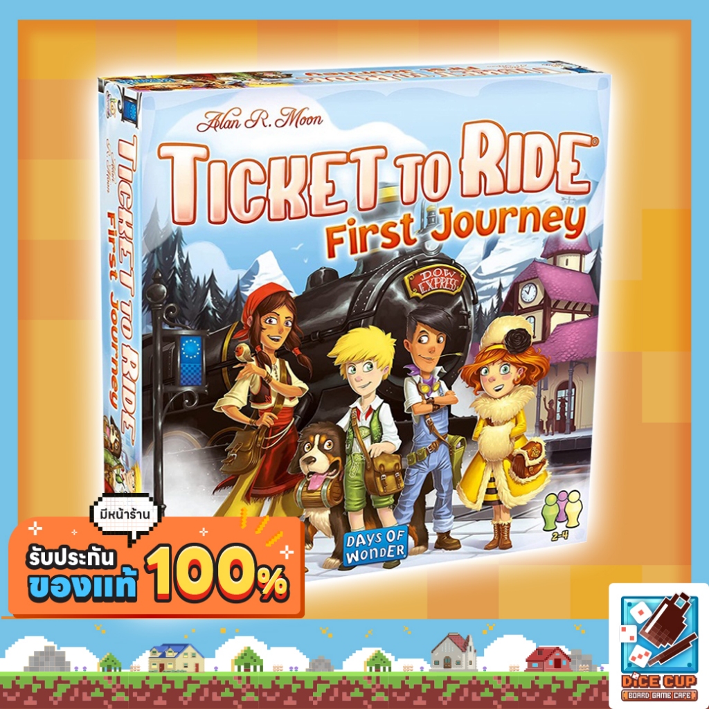 [ของแท้] Ticket to Ride: Europe: First Journey Board Game
