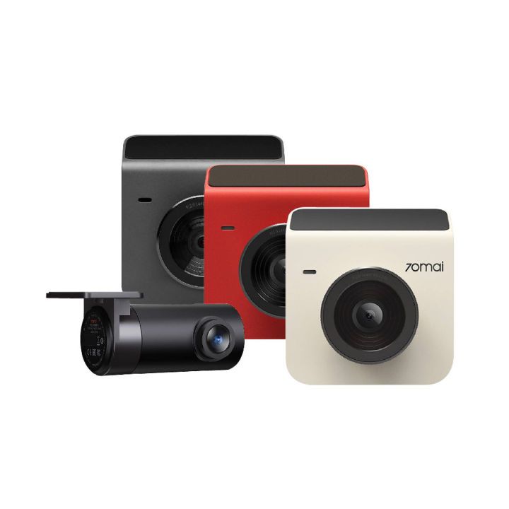 70mai Dash Cam A400 +RC09 Set กล้องหน้า 70M A400 กับ กล้องหลัง RC09 (32 GB , 64GB , 128GB)  ตัวกล้องรองรับ ภาษาไทยและ EN