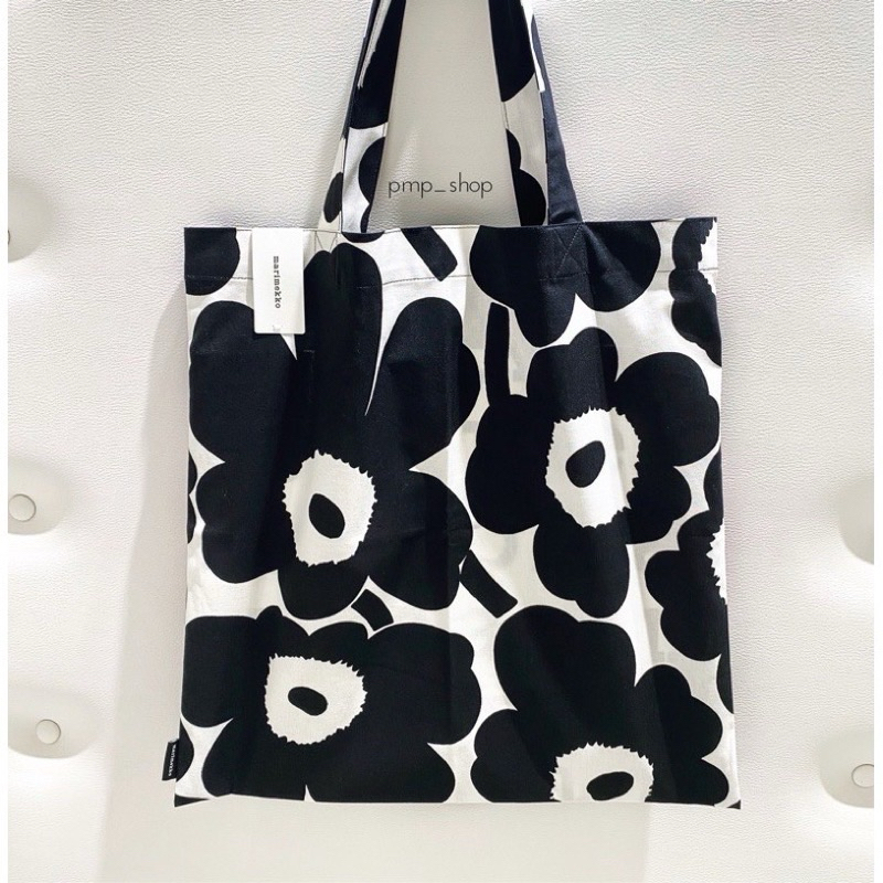 (โค้ด 15DD300 ลด15%) Marimekko Unikko Totebag ของแท้ 100% รับประกัน