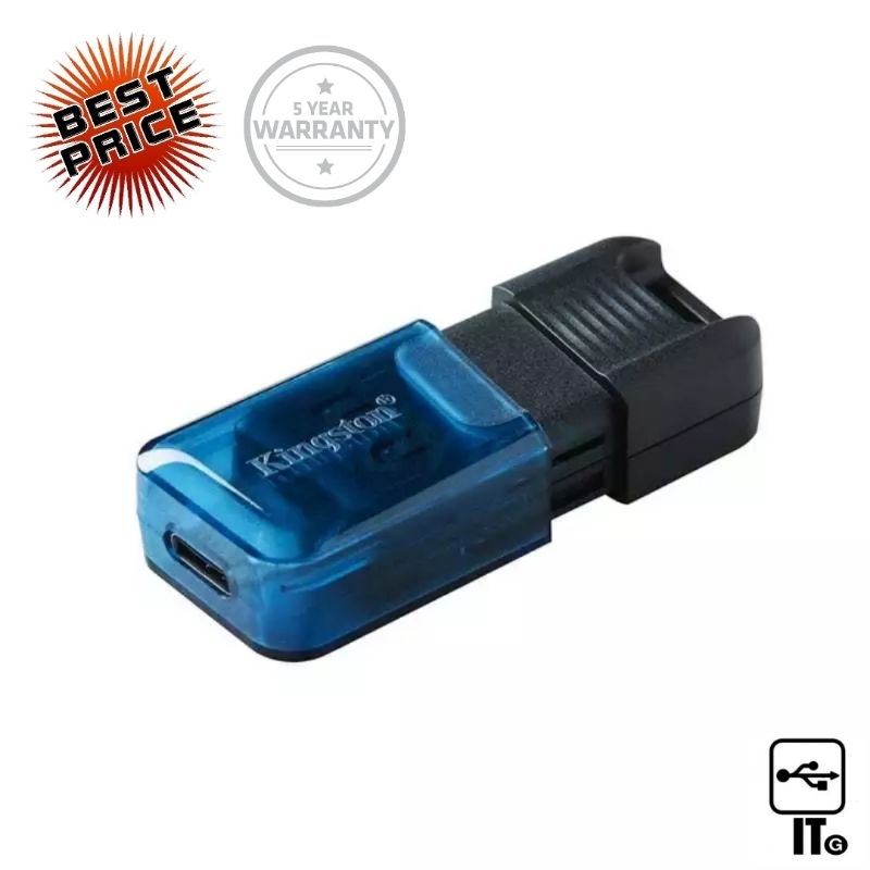 64GB Flash Drive KINGSTON Type-C ประกัน 5Y แฟลชไดรฟ์