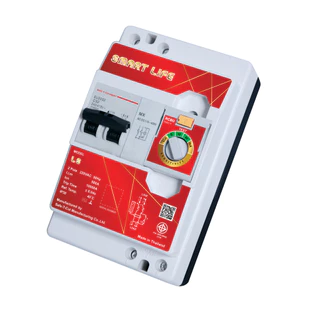 เครื่องตัดไฟรั่ว RCBO 2P รุ่น Smart Life - LS (สำหรับระบบไฟฟ้า 1 เฟส) : เซฟทีคัท สมาร์ท