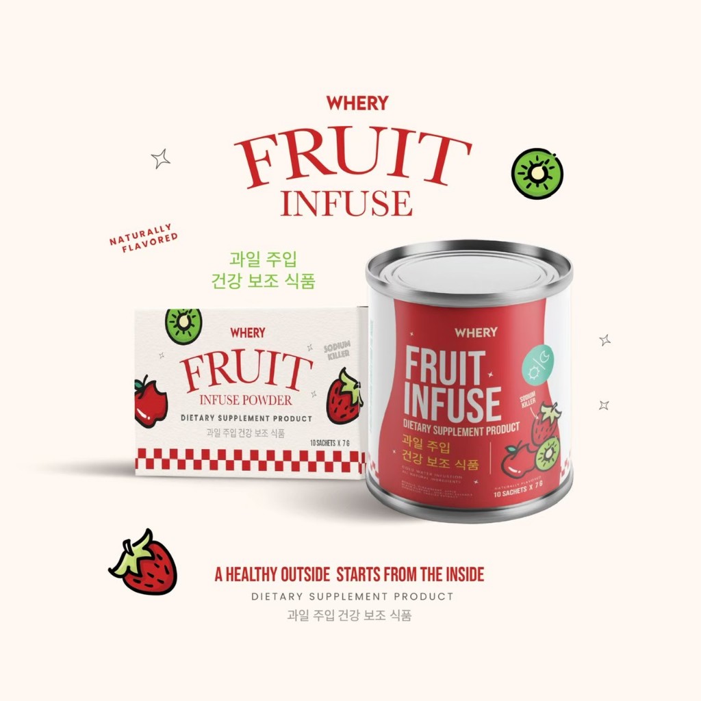 (พร้อมส่ง/โปร1แถม1) ส่งฟรี น้ำผลไม้หมักลดโซเดียม Fruit Infuse Sodium Killer น้ำหมักลดโซเดียม ลดตัวบว