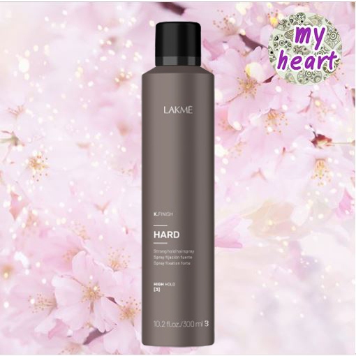 Lakme K.Finish Hard 300 ml สเปรย์จัดแต่งทรงผมที่แข็งแกร่งเป็นพิเศษ แข็งแรง และติดทนนานสำหรับทุกสภาพเส้นผม