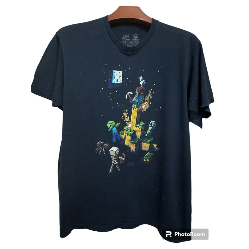 สายเกมส์ ห้ามพลาด Minecraft Mojang Official Jinx T-Shirt Black Size L