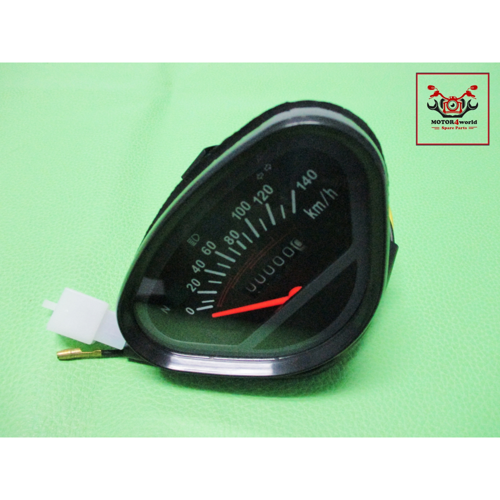 HONDA CHALY CF50 DAX ST50 S90 CS90 -- STM SPEEDOMETER "BLACK" // เรือนไมล์ ทรงสามเหลี่ยม