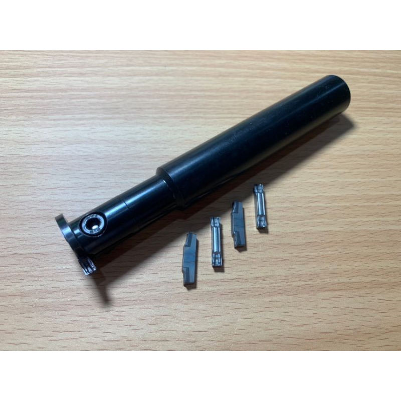 ชุดกัดร่องลิ่มจานไฟ 4มิล ด้าม 20มิล ยาว 140มิล ด้ามแข็งๆ ของใหม่ (ชุดพร้อมใช้งาน)✅