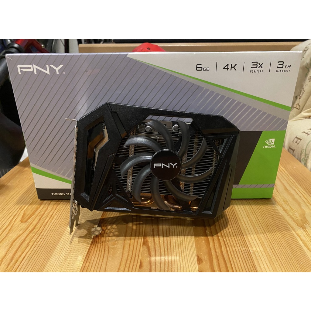 การ์ดจอ  PNY GTX1660 Super 6GB DDR6 Single Fan มือสอง มีประกัน