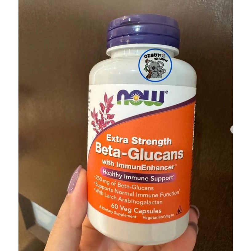 Now Extra Strength Beta-Glucans