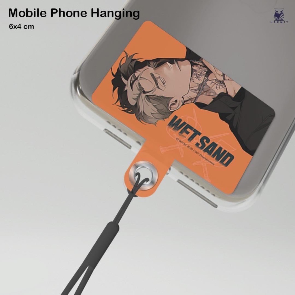 [พร้อมส่ง] ของพรีเมียม สำนักพิมพ์ Hermit Books [Mobile Phone Hanging]