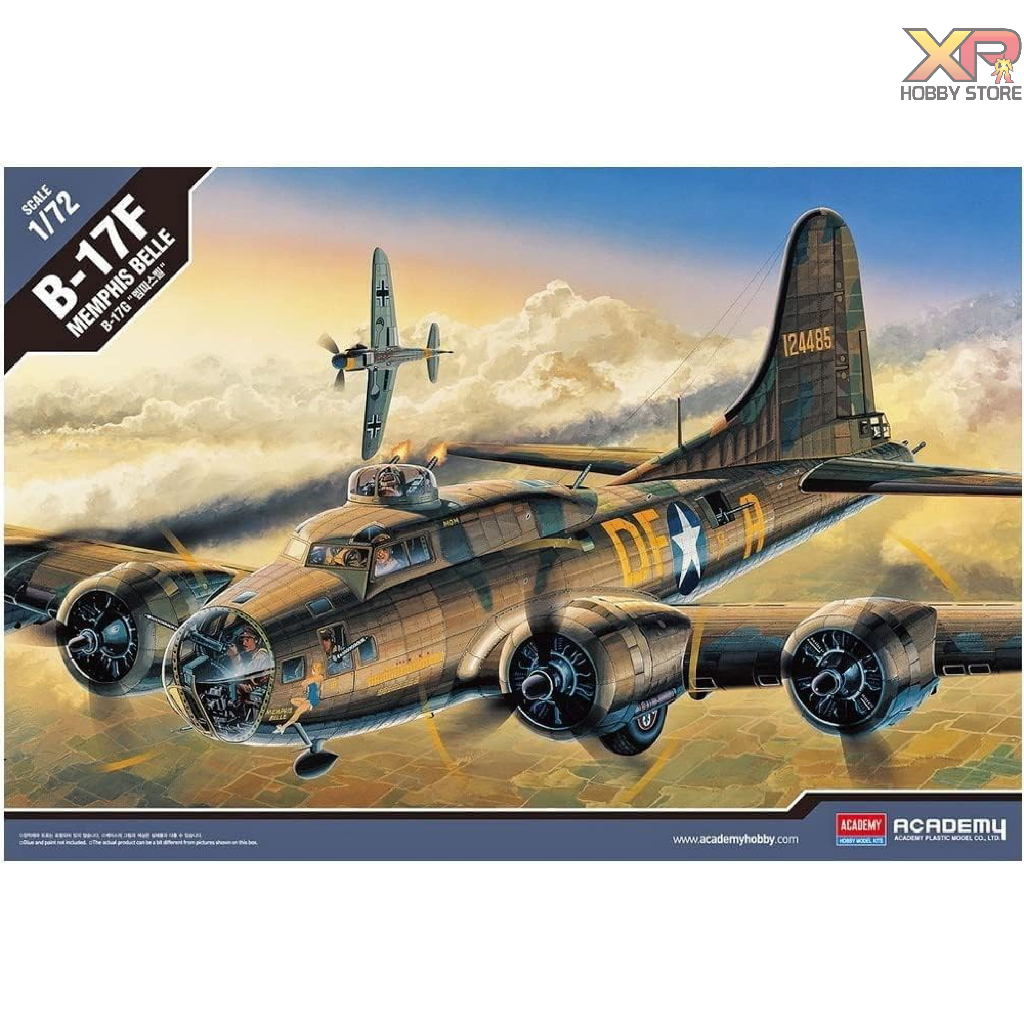 [Academy Model] 1/72: B-17F FLYING FORTRESS (AC 12495)
