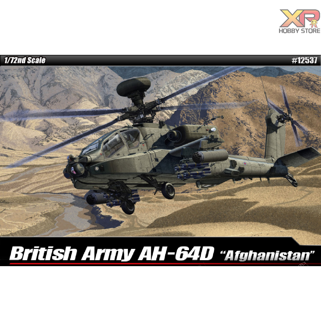 [Academy Model] 1/72: BRITISH ARMY AH-64D AFGHANISTAN (AC 12537)