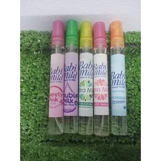 น้ำหอมขนาด 10 ml กลิ่นแป้งเด็ก ราคาส่ง มีให้เลือกหลายกลิ่น