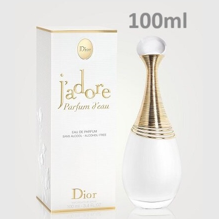 Dior Jadore Parfum D'Eau EDP Alcohol Free 100ml