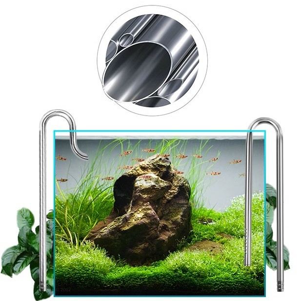 ZRDR  inflow outflow ท่อน้ำเข้าน้ำออก ตู้ปลา สแตนเลส 304  ตู้ไม้น้ำ ตู้ทะเล ปรับได้ 360องศา