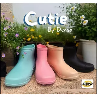 Denso Cutie รองเท้าบู๊ทข้อสั้น สูง 5.5 นิ้ว เนื้อนุ่ม ไซส์ 9-11