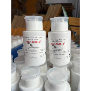น้ำยาล้างเล็บเจล wara gel nail polish remover150mlถอดเล็บเจล,pvc,อคิลิค,โพลี่เจล น้ำยาถอดสีเจล