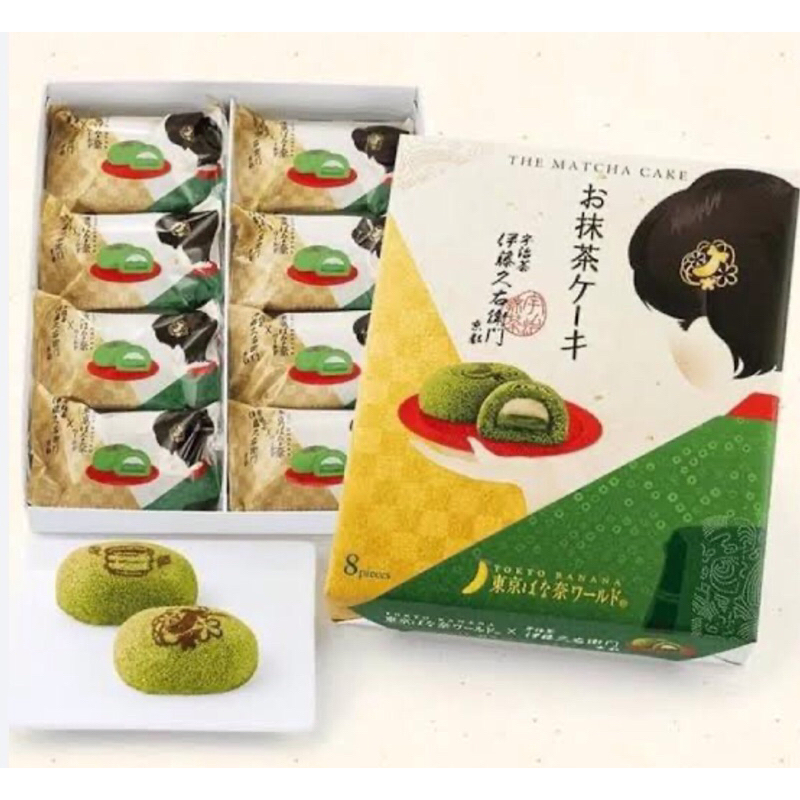 TOKYO BANANA MATCHAเค้กกล้วยชาเขียวจากญี่ปุ่น
