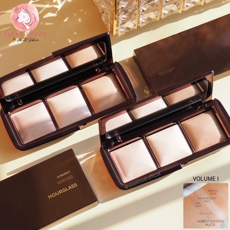 [เหลือ 1,679.- "เก็บโค้ดทักแชท"] พร้อมส่ง&แท้ Hourglass Ambient Lighting Palette Volume I