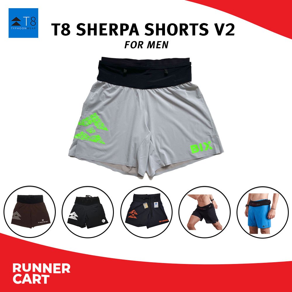 T8 Men Sherpa Shorts - V2 กางเกงวิ่ง