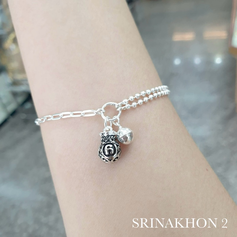 งานสร้อยข้อมือนะโม สไตล์มินิมอลน่ารักๆ ค่ะ  สวยด้วย ได้พุทธคุณติดตัวด้วย