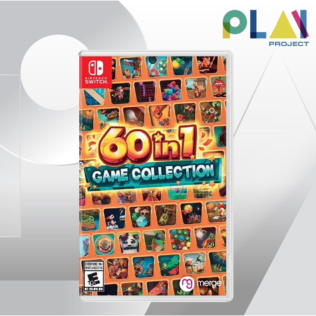 Nintendo Switch : 60 In 1 Game Collection [มือ1] [แผ่นเกมนินเทนโด้ switch]