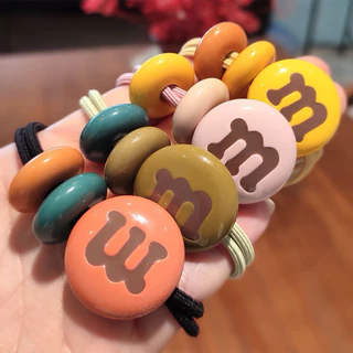 หนังยางรัดผม น่ารัก ลูกอมM&M รหัสY02