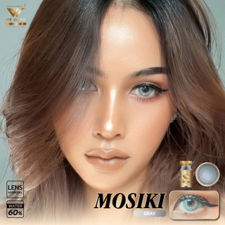Mosiki gray brown Bigeye คอนเเทคเลนส์กรองเเสง UV สีเทา,สีน้ำตาล  We Wink