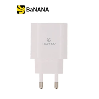 อะแดปเตอร์ TECHPRO Wall Charger 1 USB-C (PD25W) (new TISI) by Banana IT