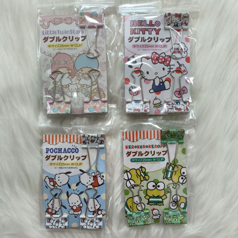 (ไลฟ์ ลด50%) 🇯🇵 คลิปหนีบกระดาษ Sanrio