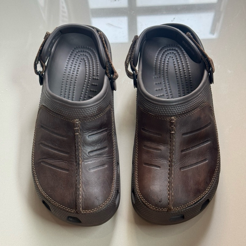 CROCS Yukon Mesa Clogs Men's Casual Shoes รองเท้าลำลองผู้ชายมือสองของแท้ sz.44