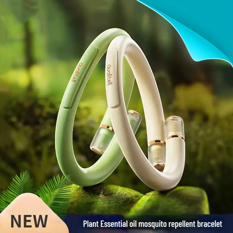 สร้อยข้อมือกันยุง Qualitell Mosquito Repellent Bracelet กลิ่นหอม ไล่ยุงได้ ผู้ใหญ่ เด็ก ปลอดสารพิษและไม่แพ้