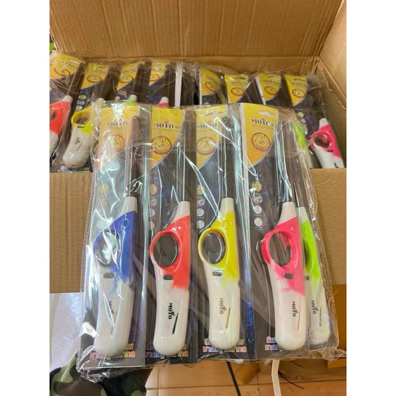 ยกโหล12อัน  ปืนยิงแก๊ส  ปืนจุดเตาแก๊ส ที่จุดเตาแก๊ส คละสี