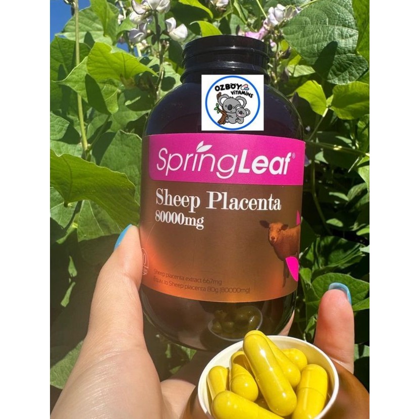 Spring leaf sheep placenta 80,000mg.