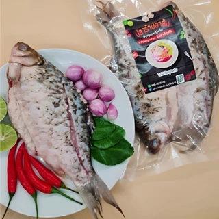 ปลาส้มปลาตะเพียนตัวใหญ่ รสชาติอร่อย เปรี้ยวกำลังดี ขนาด 500 กรัม