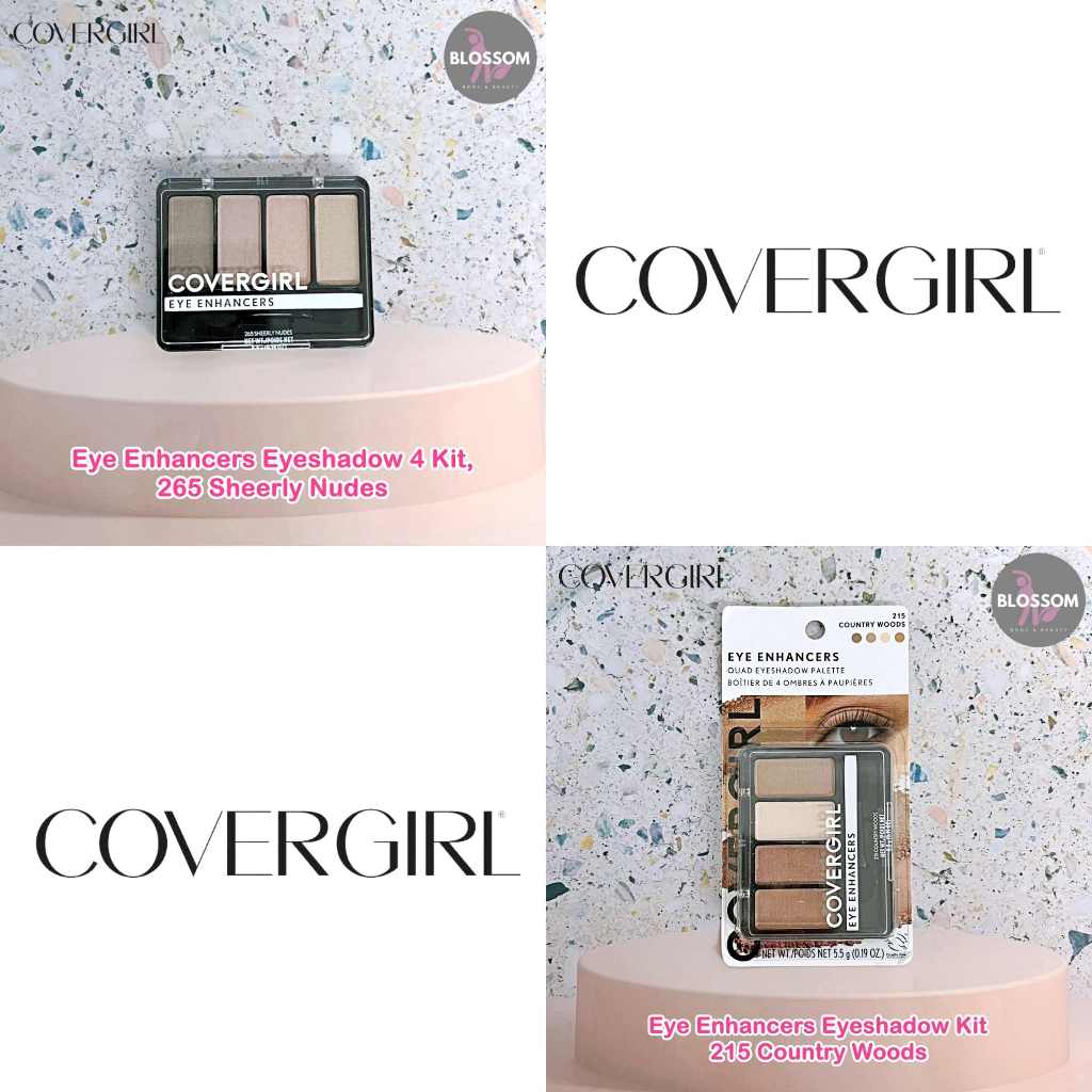 Covergirl - Eye Enhancers Eyeshadow 4 Kit ชุดอายแชโดว์ พาเลท