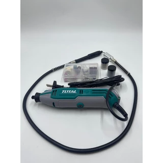 TOTAL รุ่น TG513326 ชุดเครื่องเจียรแม่พิมพ์ + สายอ่อน 130W อุปกรณ์แถมมาในกล่องอีก 109 ชิ้น