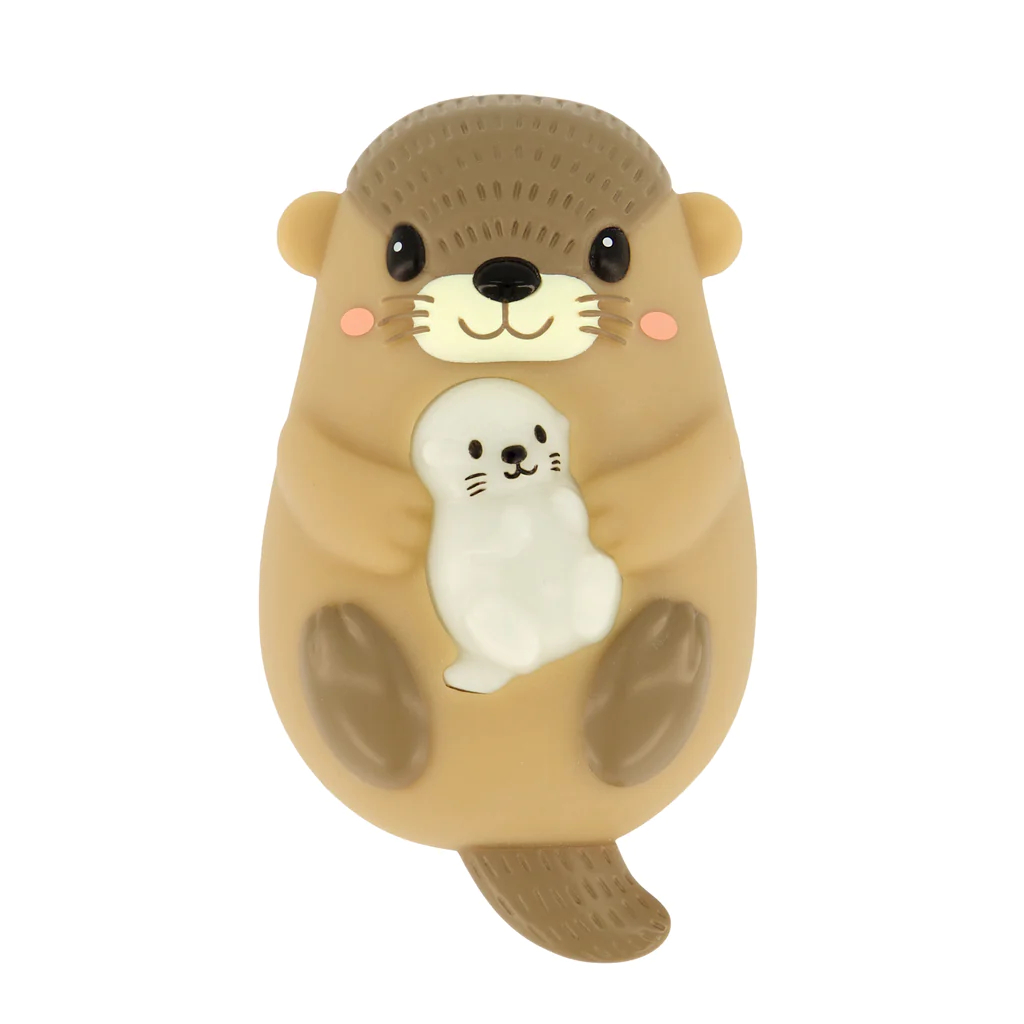 Infantino : Right Temp Light Up Otter - ของเล่นในน้ำนากวัดอุณหภูมิ