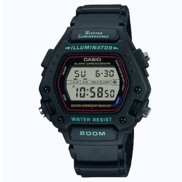 นาฬิกาข้อมือ CasioDW-290 & DW-291กันน้ำ 200m.ของแท้ รับประกันสินค้า 1 ปี